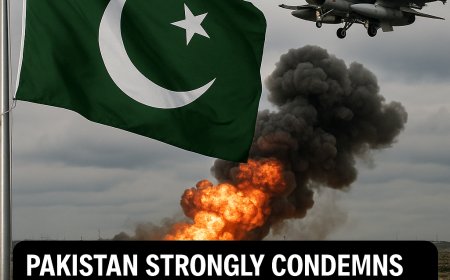 Pakistan Strongly Condemns Israeli Airstrikes on Iran, Demands Global Intervention