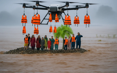 Drones Acquired by KP Govt After Swat Flood Tragedy