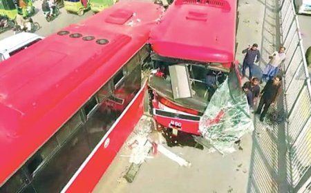 Metro Bus Accident in Islamabad: Security Guard Killed, One Injured