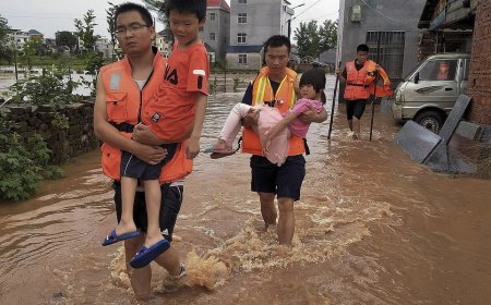 Thirty dead as northern China hit by heavy rain, landslides