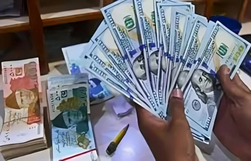 The rupee fell to 291 against the US dollar in the open market
