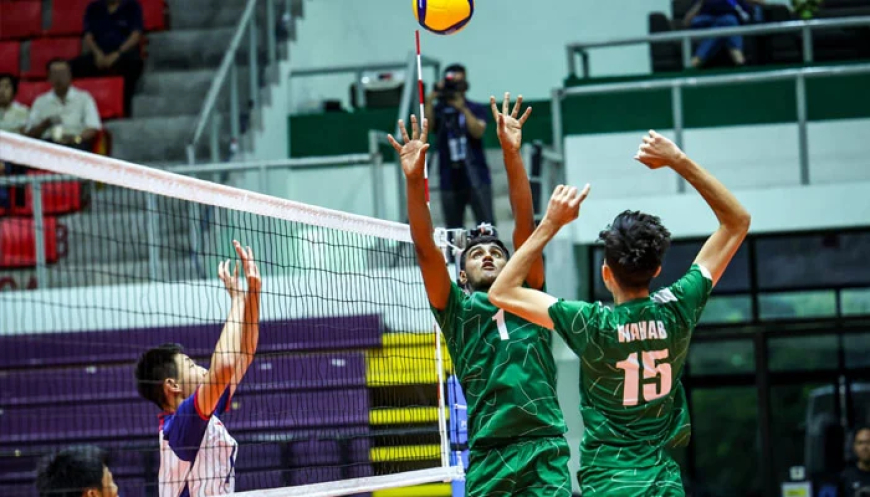 Pakistan Thrashes India 3-0 to Reach Asian U-16 Volleyball Final
