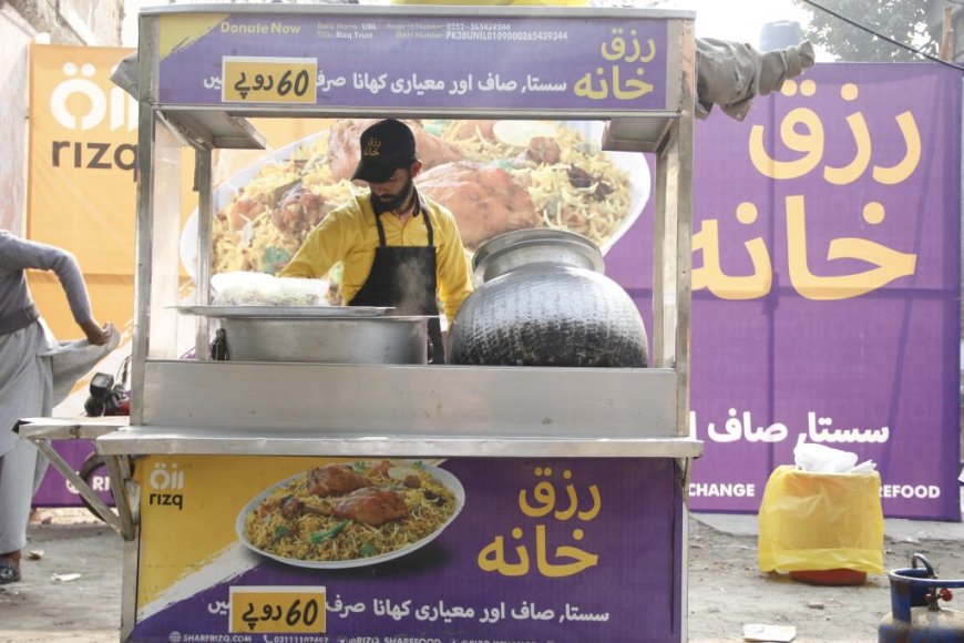 Rizq Khana Rs. 60 Meals Feeding Urban Pakistan