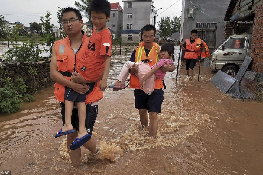 Thirty dead as northern China hit by heavy rain, landslides