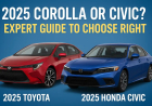 2025 Corolla or Civic Expert Guide to Choose Right