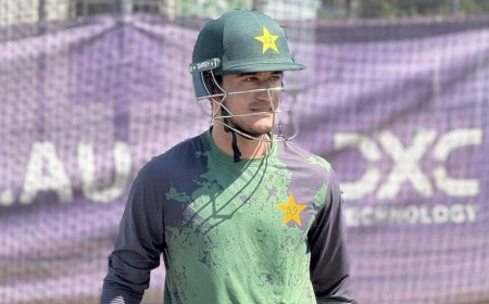 Young Batter Maaz Sadaqat Shines with Century for Pakistan