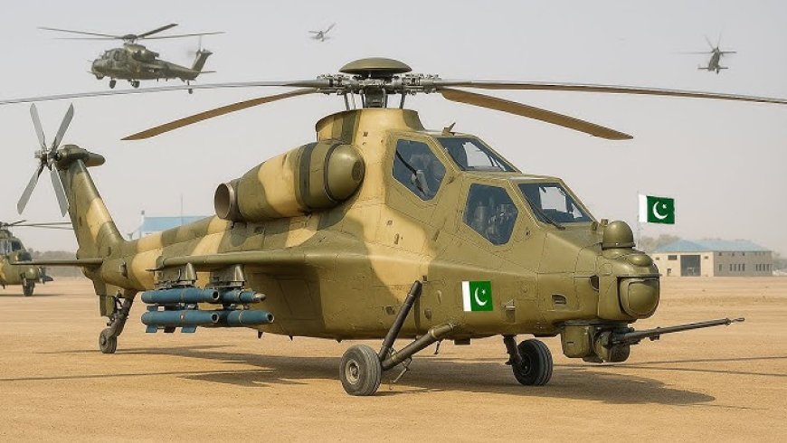 Pakistan Army Inducts Chinese Z-10ME Attack Helicopters