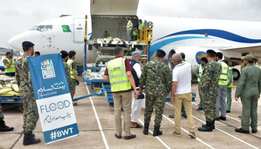 PAF Races to Aid Flood Victims in KP