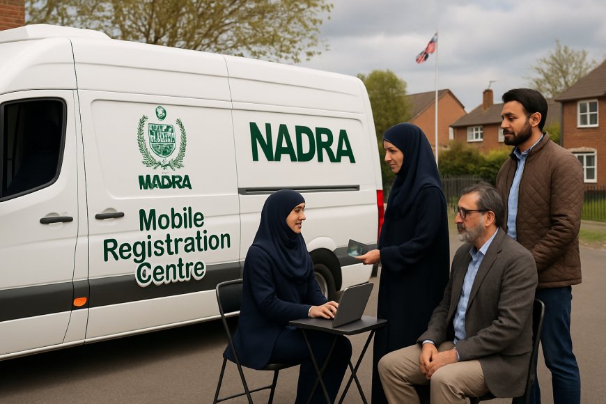 NADRA to launch Mobile Registration Drive in UK cities