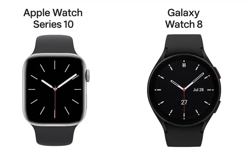 Apple Watch Series 10 vs Galaxy Watch 8 – Best Smartwatch of 2025 Compared