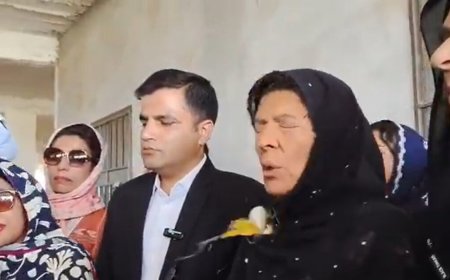 Egg Hurled at Aleema Khan During Press Talk Outside Adiala Jail