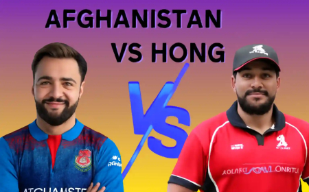 Afghanistan vs Hong Kong: A Dominant Win in Asia Cup 2025