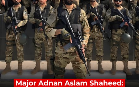 Honoring Major Adnan Aslam Shaheed: A Symbol of Bravery