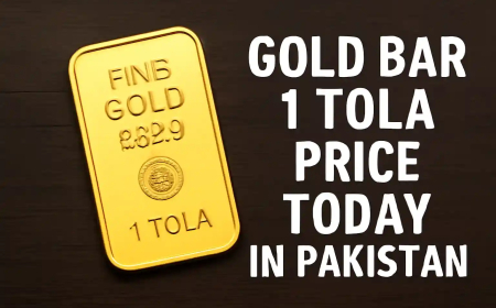 Gold Bar 1 Tola Price Today in Pakistan