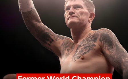 Former World Champion Hatton Dies at 46: End of an Era in Boxing