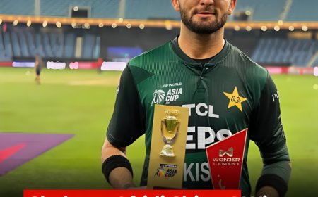 Shaheen Afridi Shines! Wins Man of the Match vs UAE in Asia Cup 2025