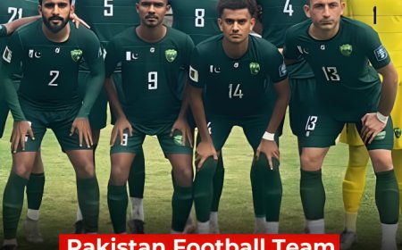 Pakistan Football Team Secures Higher Spot in FIFA Rankings