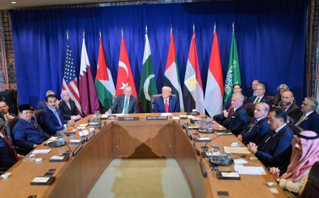 Trump Meets Sharif, Arab Leaders on Gaza Plan