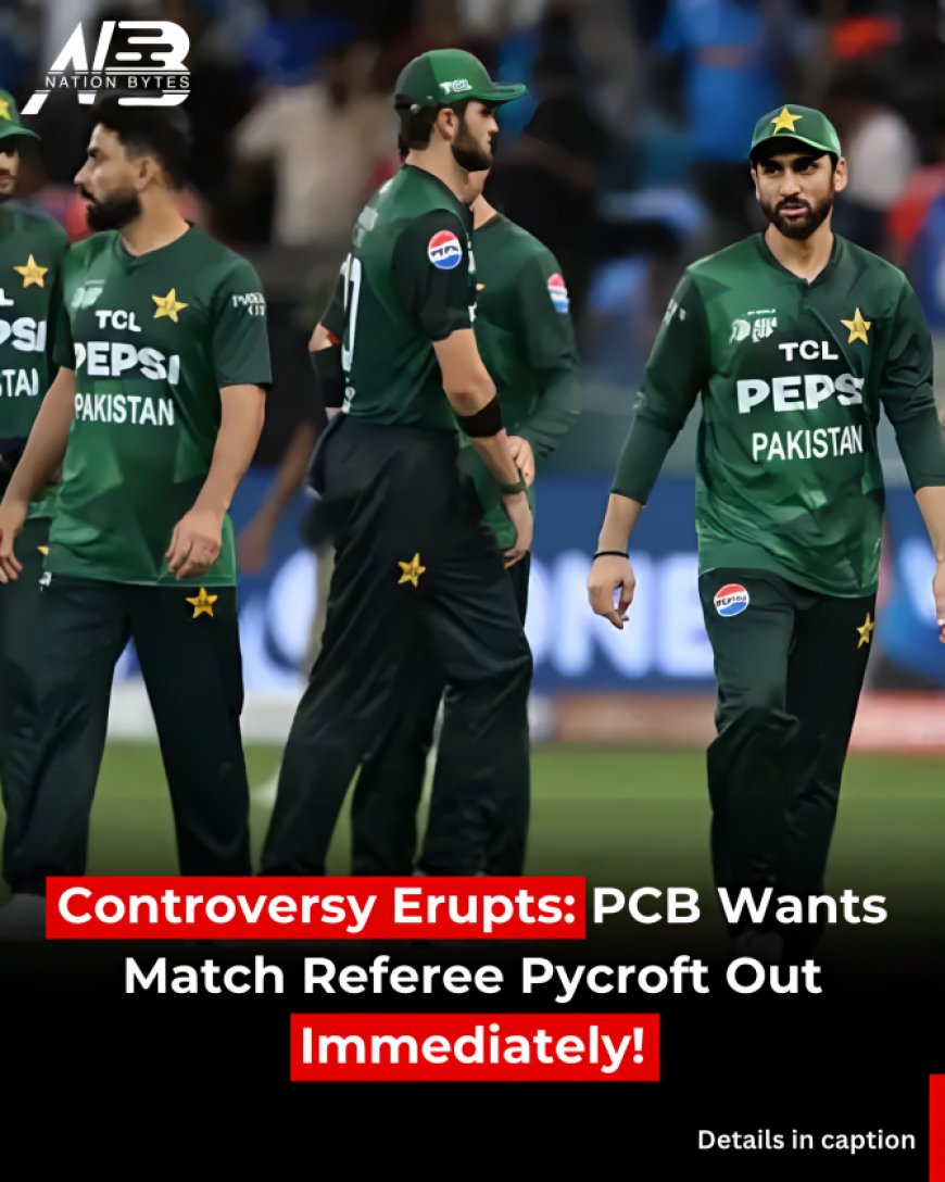 Controversy Erupts: PCB Wants Match Referee Pycroft Out Immediately