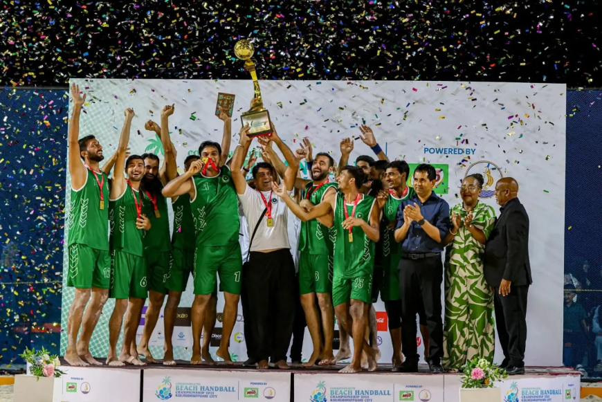 Pakistan Creates History with First-Ever Commonwealth Beach Handball Victory