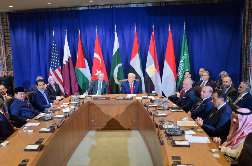 Trump Meets Sharif, Arab Leaders on Gaza Plan