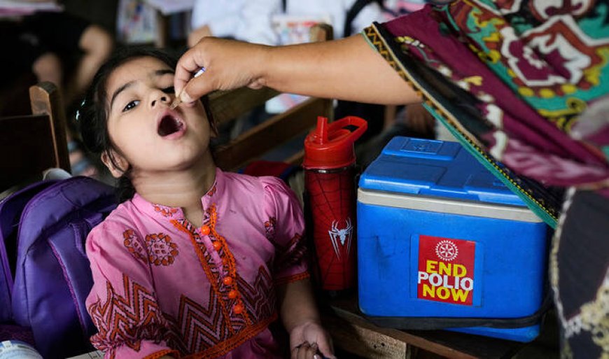 Pakistan Expands Polio Vaccination to Children Up to 15