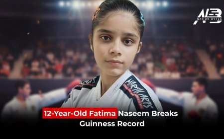 12-Year-Old Fatima Naseem Breaks Guinness Record