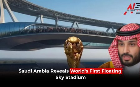 Saudi Arabia Reveals World's First Floating Sky Stadium