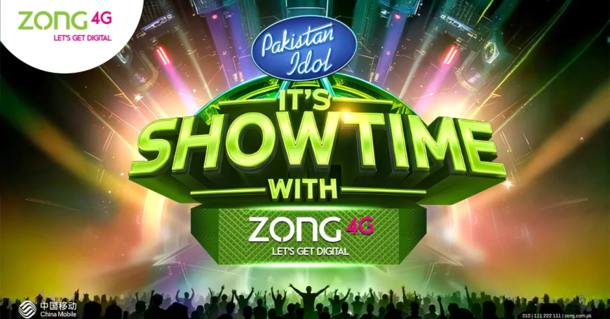 Zong Partners with Pakistan Idol to Power Pakistan’s Digital Music Revolution