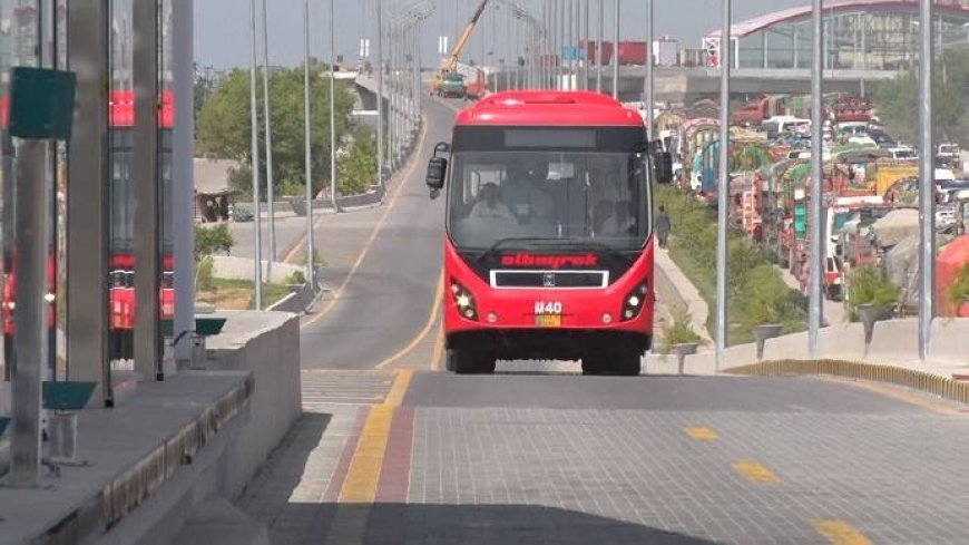 Metro Bus Service Partially Restored Between Islamabad and Rawalpindi