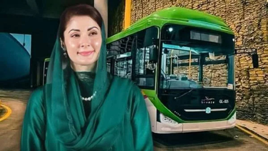 Maryam Nawaz Announces Electric Bus Service for Raiwind Congregation