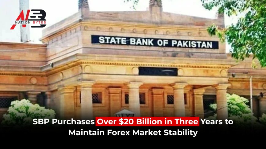 SBP Purchases Over $20B in Three Years to Maintain Forex Market Stability