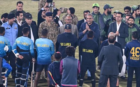 Pakistan Deploys Army to Protect Sri Lankan Cricket Team During Tour