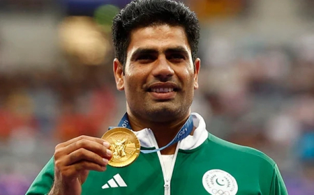 Arshad Nadeem Clinches National Games Javelin Gold with Massive 81.10m Throw