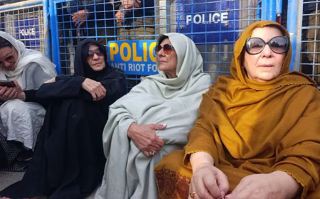 Denied Again: PTI’s Sit-In Outside Adiala Jail Dispersed with Water Cannons