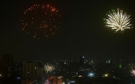 25 Wounded as Aerial Firing Mars New Year Celebrations in Karachi