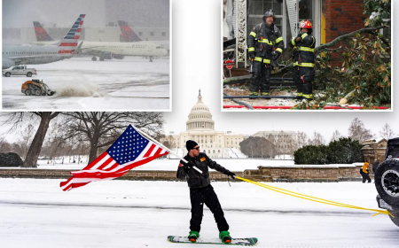 Winter storm slams much of US with snow; 850,000 lose power, 10,000 flights canceled