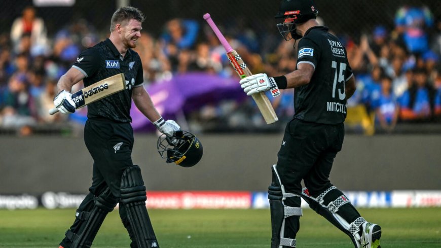 New Zealand defeat India to secure historic ODI series victory
