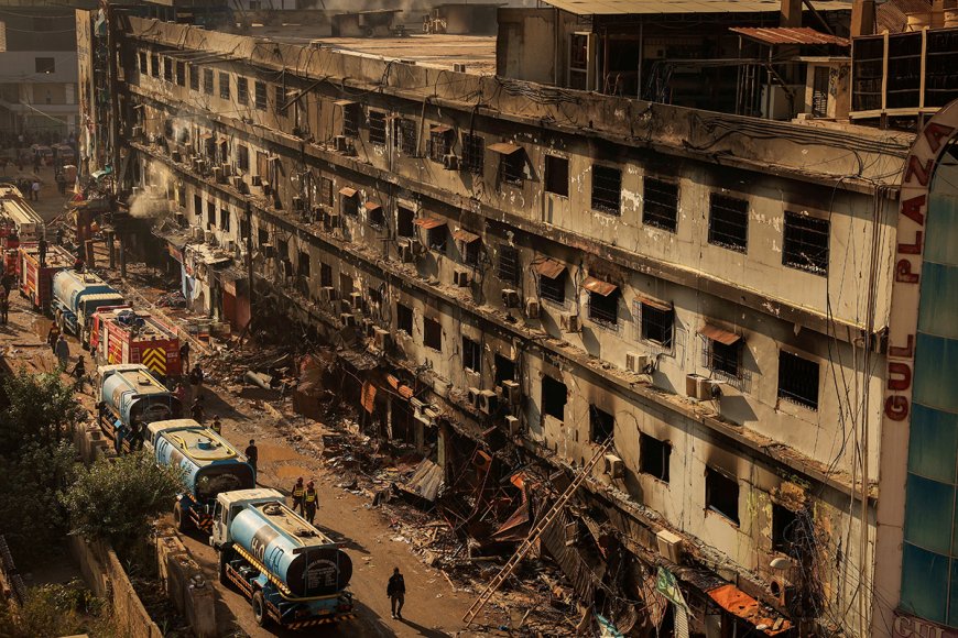 Gul Plaza Fire Fuels Demands for Government Investigation