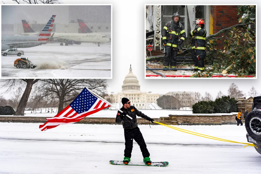 Winter storm slams much of US with snow; 850,000 lose power, 10,000 flights canceled