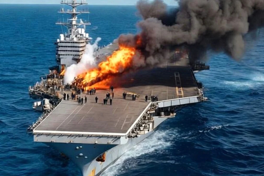 US Sailors Suspected in Aircraft Carrier Fire to Skip Deployment
