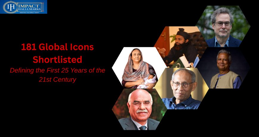 181 Global Icons Hallmarked in Merit-bound Poll for 21st-century's First Quarticentennial Impacts Gazette.