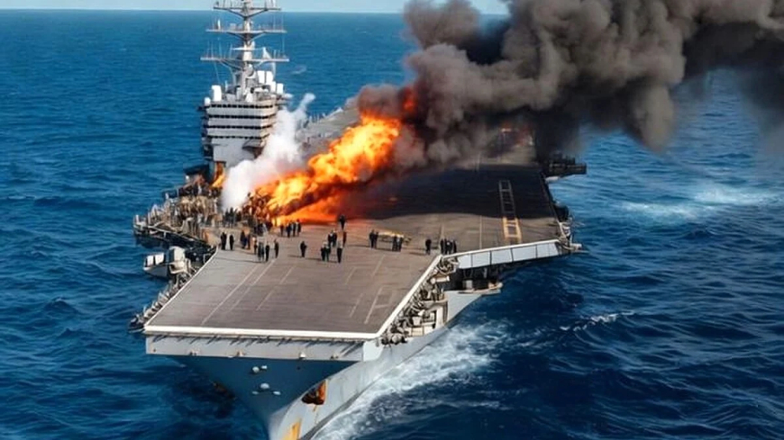 US Sailors Suspected in Aircraft Carrier Fire to Skip Deployment