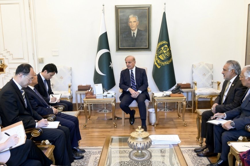 PM Shehbaz Sharif Meets Chinese Ambassador to Boost CPEC
