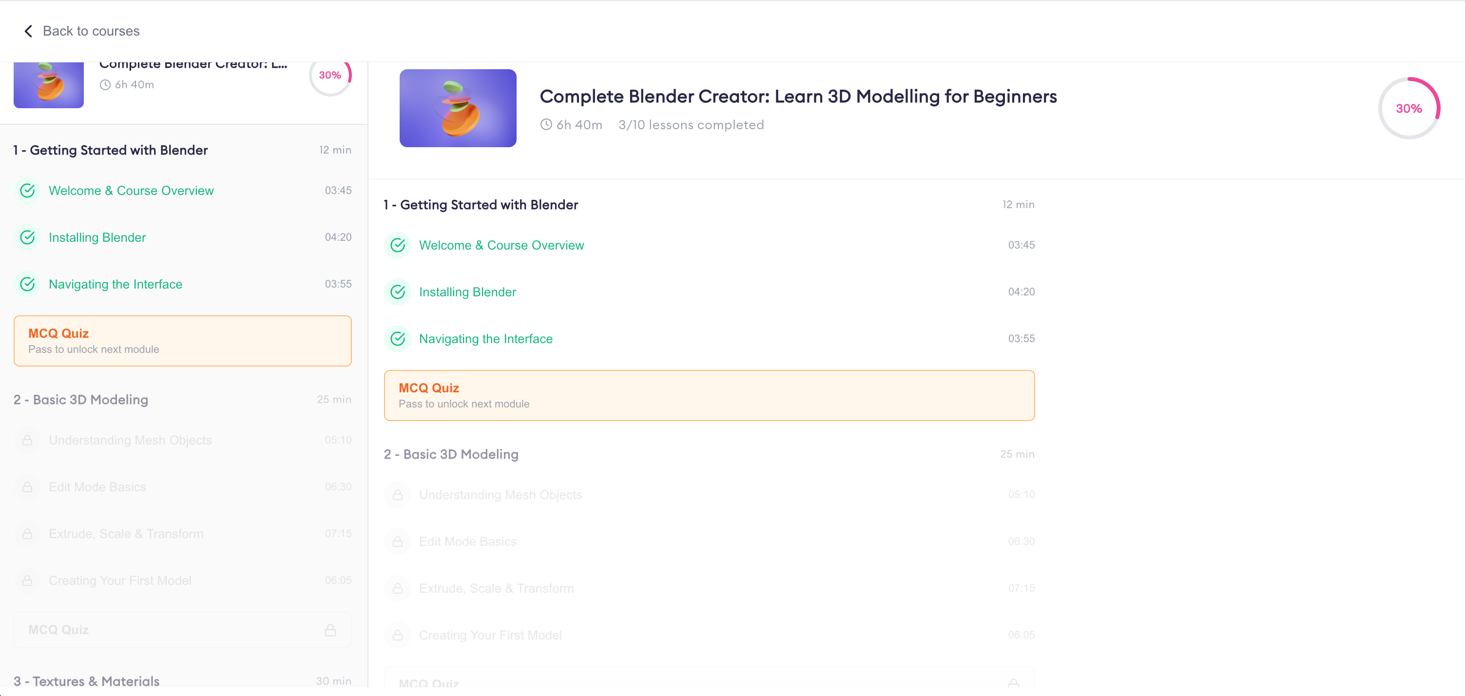 CourseFlow — Online Course Delivery preview 5