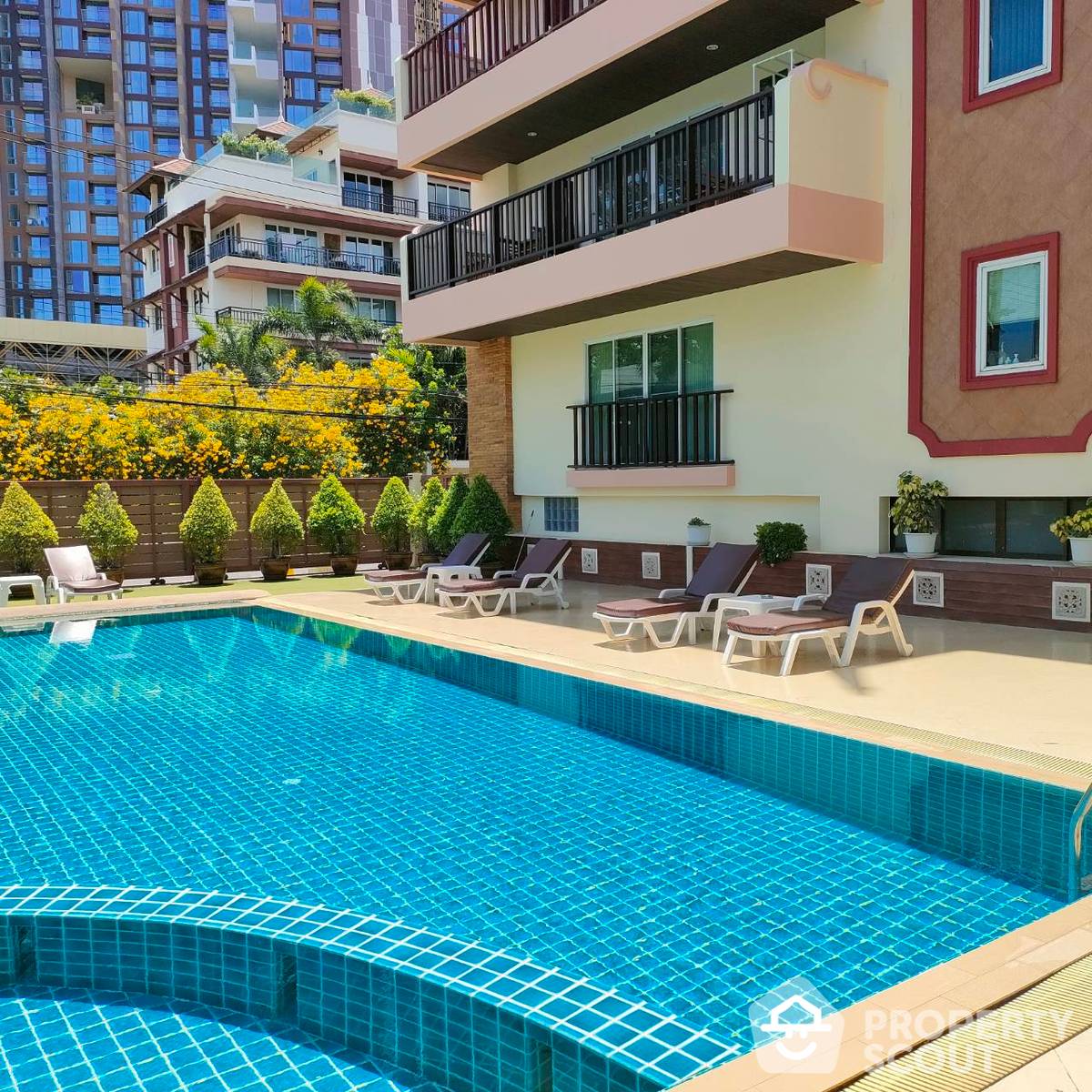 Modern 1-BR Serviced Apt.