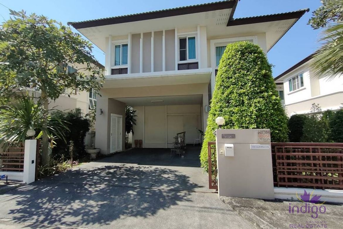 น่ารักทันสมัย 3 ห้องนอนบ้านในชุมชนที่เป็นมิตรกับครอบครัวในสันทราย, เชียงใหม่
