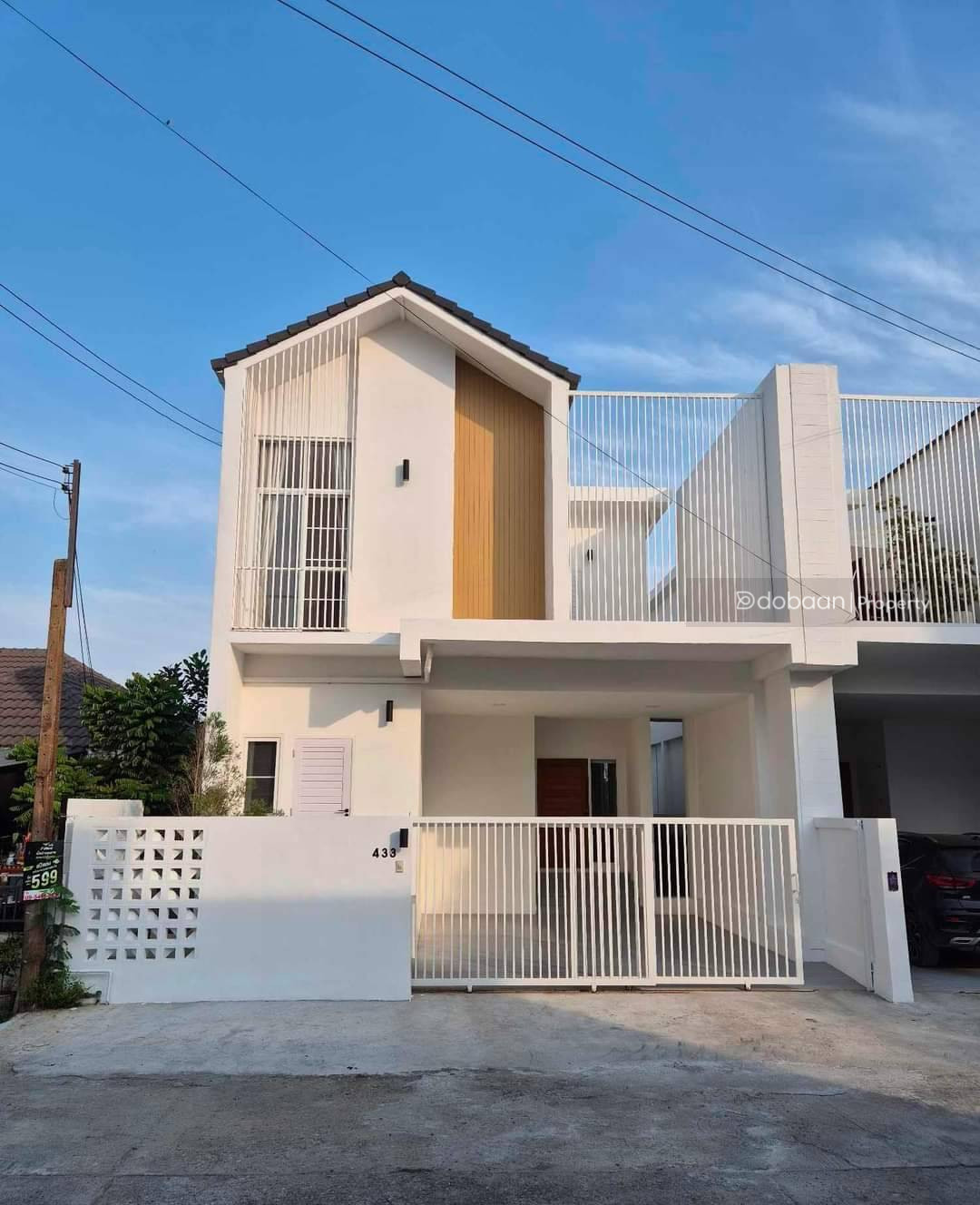 บ้านเดี่ยว 2 ชั้น 3 ห้องนอน 3 ห้องน้ำ โซนสารภี ใกล้ 89 พลาซ่า