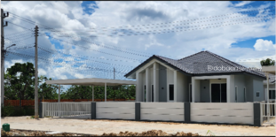 บ้านเดี่ยว 1 ชั้น 3 ห้องนอน 2 ห้องน้ำ โซนบวกครกใต้ ใกล้วิทยาลัยเทคนิคสารภี