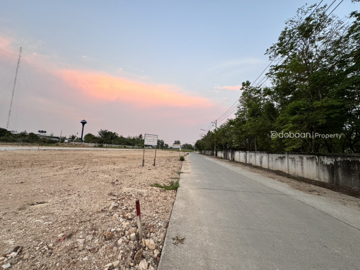 ที่ดินสวย 92 ตรว. ทำเลสันทราย ใกล้สำนักงานที่ดินสันทราย